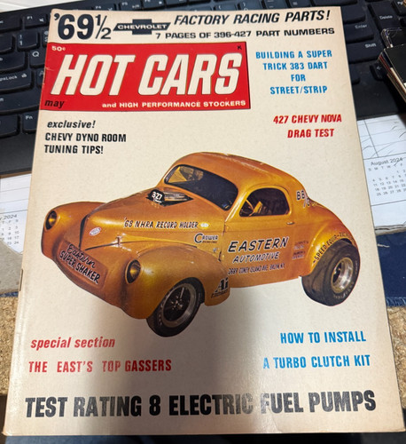 Hot cars magazine - cars, 1969