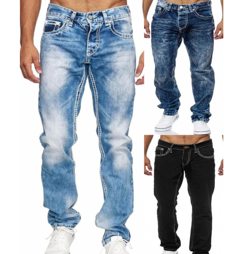 Jeans uomo vita bassa - , gamba