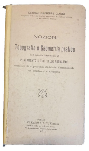 1917 nozioni topografia - 1917, e