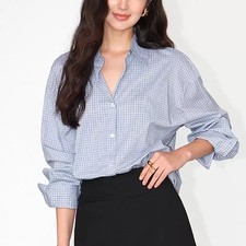 Camicia Donna Grigio Chiaro A