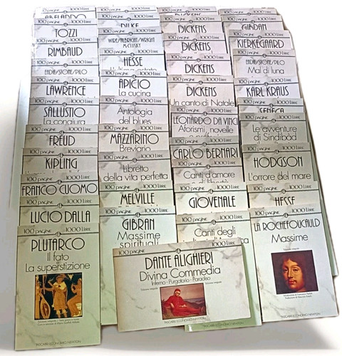 Lotto volumi 100 - volumi, pagine