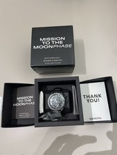 Omega x Swatch MoonSwatch "Mission to the Moonphase New Moon" NEW NUOVO FULL SET
