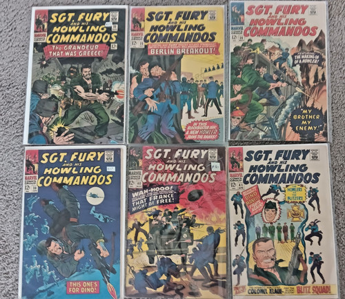 Lotto fumetti sgt fury - 6,