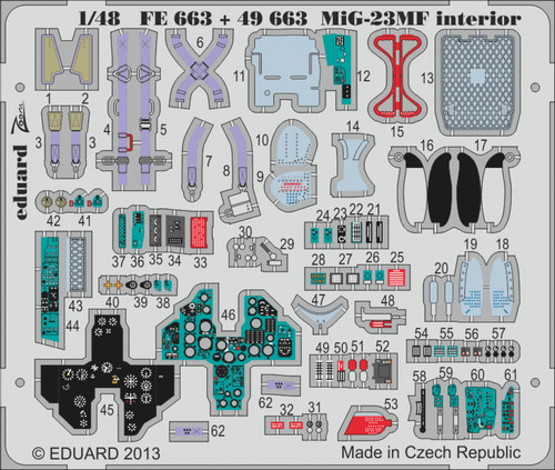 Mig 23mf interior for - mig-23mf, (for