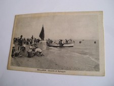 Rimini - Bellaria giochi in spiaggia - spedita f. p. 1930
