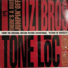 UZI BROS?there’sa Riot Jumpin Off (remix)?￼ vinile 12 Mix?1990 CAPITOL