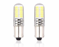 2 Lampadina Luce Bianca 24 LED