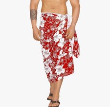 LA LEELA Men's Sarong Bath