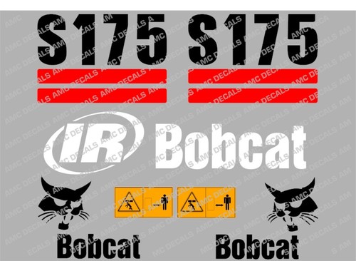 Set adesivi per bobcat - bobcat, s175