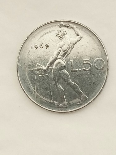 Lire 1969 errore conio - lire, di