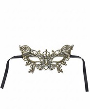 MASCHERA DONNA SEXY MASCHERINA IN PIZZO CARNEVALE COSTUME BAROCCO GIOCHI EROTICI