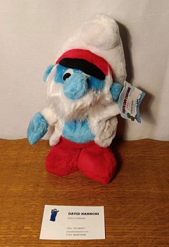 Puffi peluche grande - grande, puffo
