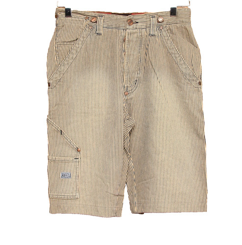 Bermuda jaggy rivettato con - bermuda,