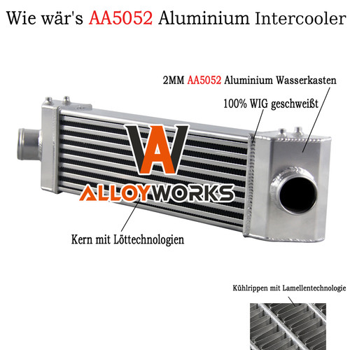 Intercooler alluminio per ford - alluminio,