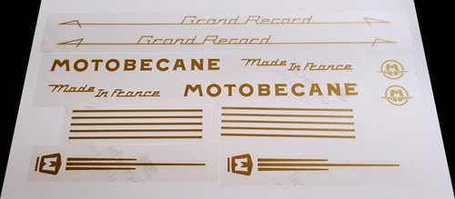 Set decalcomanie motobecane - decalcomanie,
