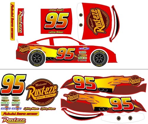 Losi nascar 95 lightning - 95,