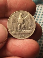 5 Lire Aquilino 1926 Regno