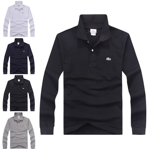Polo uomo maniche lunghe - maniche, con