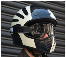Casco moto d'epoca retrò DMD