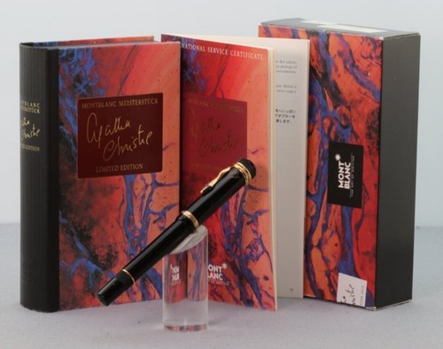 Pluma estilográfica montblanc - pluma,