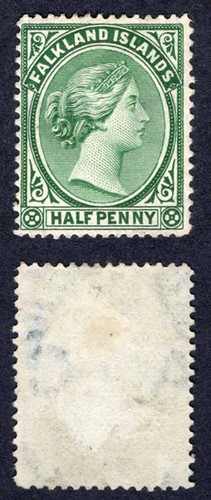 Falkland sg16b 2d verde - is,