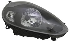 Faro proiettore anteriore destro per fiat punto + punto evo abarth ottica alogeno motore lwr h4