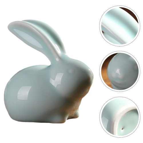 Coniglietti ceramica statue - ,