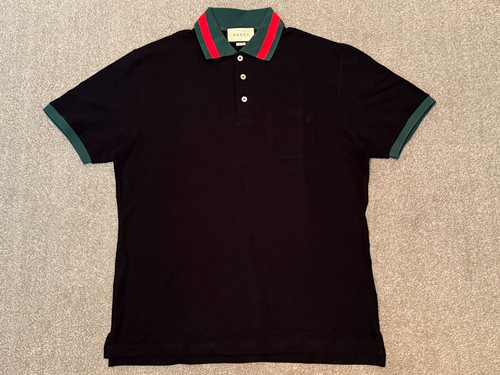 Gucci polo piquet cotone - polo,