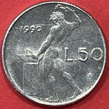 50 Lire ( 1990 ) Vulcano