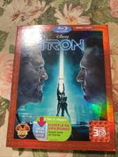Blu ray Cofanetto 2 dischi Tron Legacy 3d Disney raro fuori catalogo