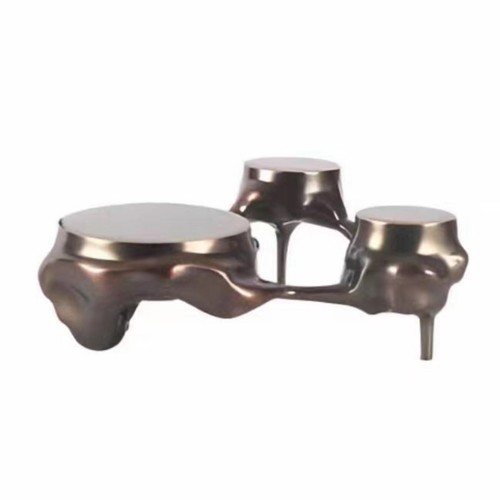 Candelabro metallo astratto - in,