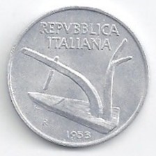 1953 Italy 10 Lira
