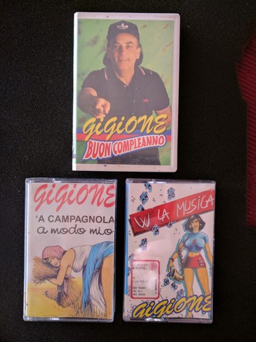Lotto tre musicassette - lotto,