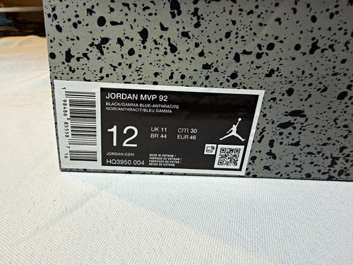 Nike jordan mvp nero gamma - nike,