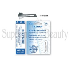 KIEPE 20 LAME PODOLOGICHE MANICURE PEDICURE PROFESSIONALI ESTETISTA NUMERO 15