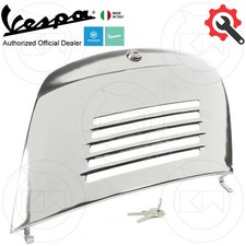 SPORTELLO COFANO MOTORE CROMATO CON SERRATURA VESPA 50 SPECIAL 125 PRIMAVERA ET3