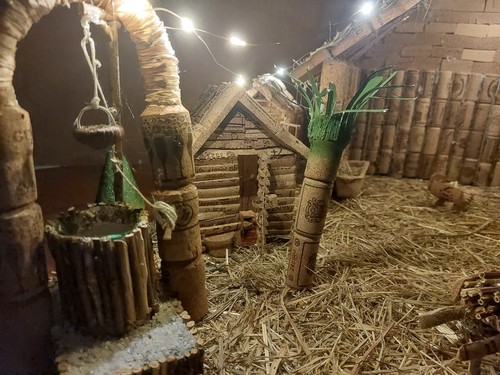 Presepe tappi sughero - presepe,