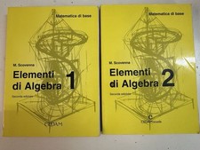 BIS Elementi di Algebra 1+ 2 seconda edizione MATEMATICA DI BASE CEDAM