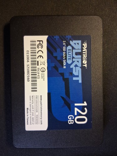 Ssd patriot burst - burst, elite
