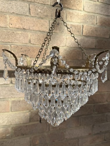 Lampadario paralume vintage - , a