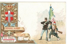 ITALIA CARTOLINA REGGIMENTALE