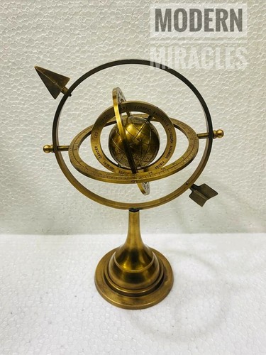 Sfera armillare ottone - armillare, in
