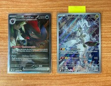Lotto Reshiram Stamped e Zoroark Ex (Near Mint) - Pokémon Avventure Insieme ITA