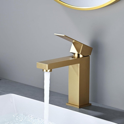Rubinetto bagno lavabo oro - bagno,