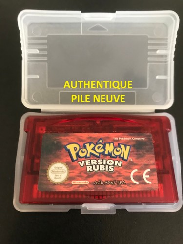 Pokemon version rubis game boy - version,