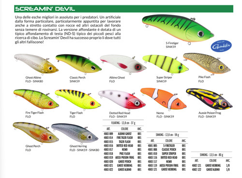 Spro screamin devil f128 - devil,