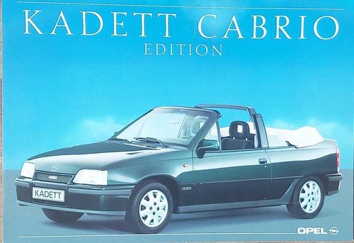 Opel kadett cabrio edition - opel,