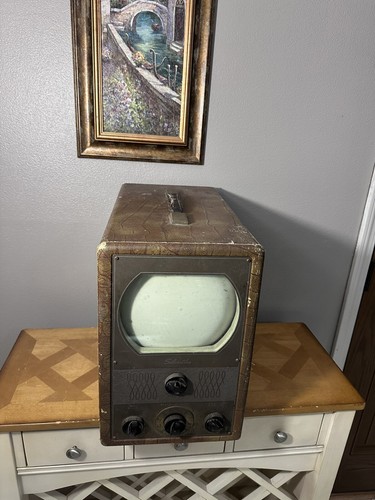 Raro antico televisore - raro,