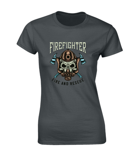 Shirt donna pompiere - t-shirt,