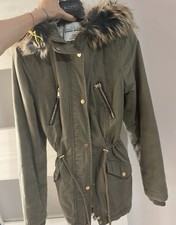 parka donna Verde Militare